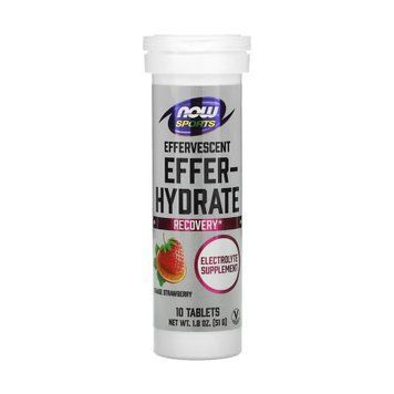 Effer-Hydrate Effervescent Orange Strawberry - 10 tabs 2023-10-6508 фото