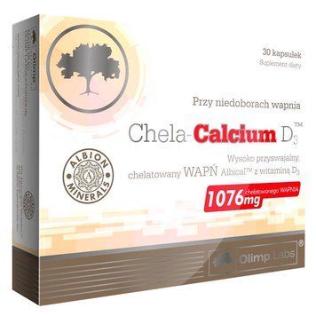 Olimp Sport Nutrition Chela-Calcium D3, 30 капсул CN1153 фото