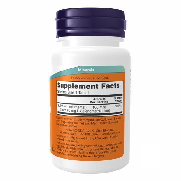 Selenium 100mcg - 250 Tabs 100-42-5774323-20 фото