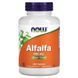NOW Alfalfa 650 mg, 250 таблеток CN4284 фото 1