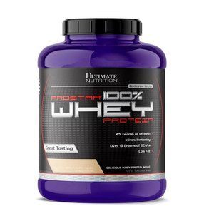 Ultimate Nutrition Prostar 100% Whey Protein, 2.27 кг - Шоколад CN1197-3 фото