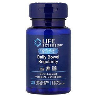 Life Extension Florassist Probiotic Daily Bowel Regularity, 30 вегакапсул CN17317 фото