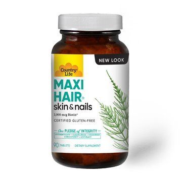 Country Life Maxi-Hair, 90 таблеток CN5270 фото