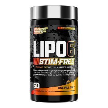 Nutrex Research Lipo-6 Stim Free, 60 капсул CN15094 фото