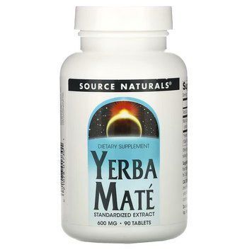 Source Naturals Yerba Mate 600 mg, 90 таблеток CN12669 фото