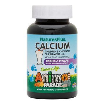 Natures Plus Animal Parade Calcium, 90 жевательных таблеток CN9466 фото