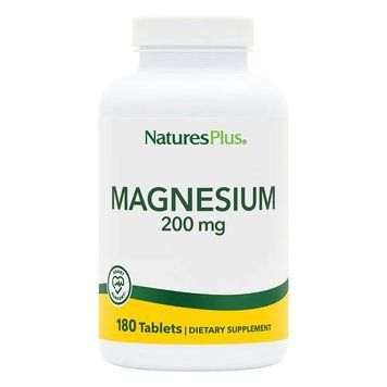 Natures Plus Magnesium 200 mg, 180 таблеток CN13526 фото