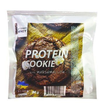 Craft Whey Protein Cookie 60 грамм, Marshmallow CN16833 фото