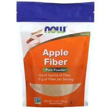 NOW Apple Fiber, 340 грамм CN4285 фото