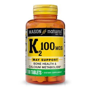 Mason Natural Vitamin K2 100 mcg, 100 таблеток CN10982 фото