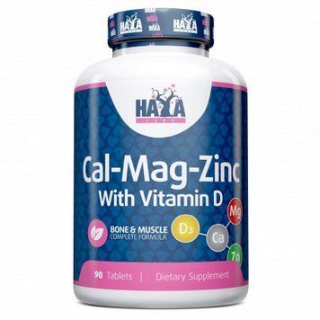 Haya Labs Calcium Magnesium and Zinc with Vitamin D, 90 таблеток CN10222 фото