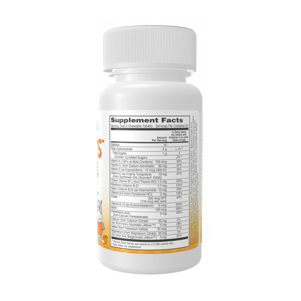 Kid Vits&trade; Juicy Orange Chewable - 60 tabs 2023-10-5102 фото