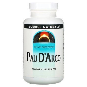 Source Naturals Pau D'Arco 500 mg, 250 таблеток CN13639 фото