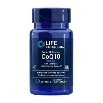 Life Extension Super Ubiquinol CoQ10 200 mg, 30 капсул CN14078 фото