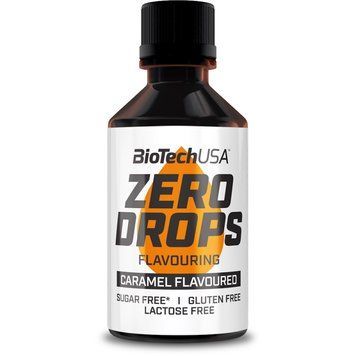 BioTech Zero Drops, 50 мл - Карамель DC72C38D0DE0 фото