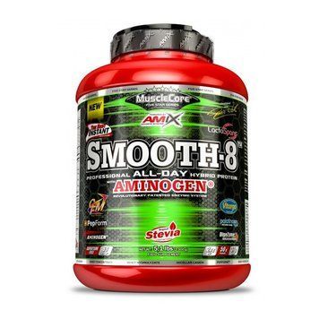 AMIX MuscleCore Smooth-8 Protein, 2.3 кг - Ваниль CN12739-1 фото
