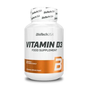BioTech Vitamin D3, 120 таблеток CN9346 фото