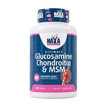 Haya Labs Ultimate Glucosamine Chondroitin & MSM Complex, 90 таблеток CN17000 фото