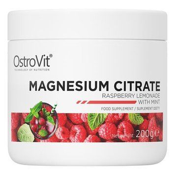 OstroVit Magnesium Citrate, 200 грамм - Малиновый лимонад с мятой CN14345-1 фото