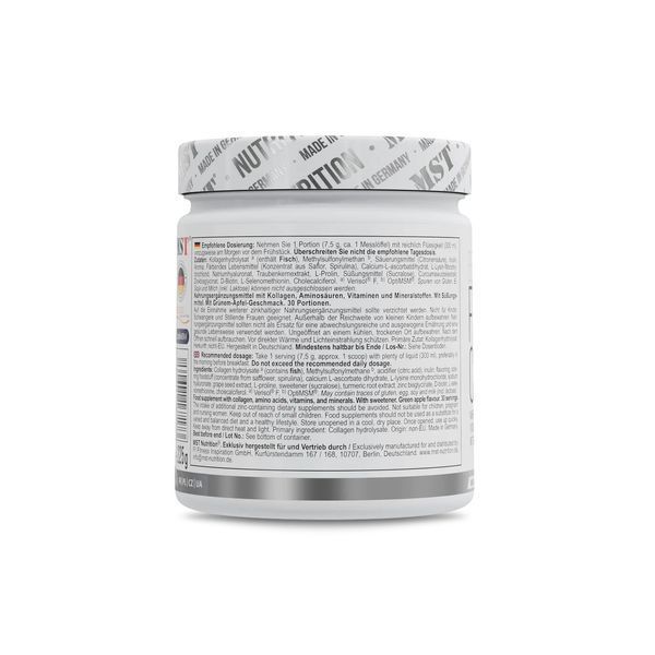 MST Nutrition Fish Collagen Beauty, 225 грамм - Зеленое яблоко CN19955-1 фото