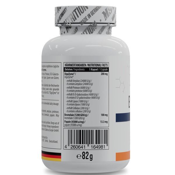 MST Nutrition Enzymes DigeZyme, 120 капсул CN16230 фото