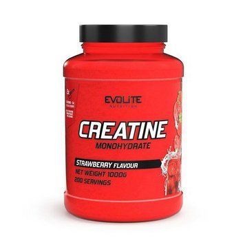 Evolite Nutrition Creatine Monohydrate, 1 кг - Полуниця CN14842-4 фото