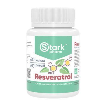 Resveratrol 100mg - 60 caps 2023-10-5484 фото