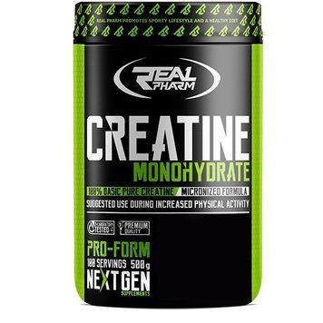 Real Pharm Creatine Monohydrate, 500 грамм - Вишневый лимонад CN2127-9 фото