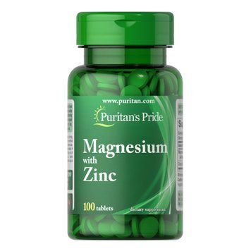 Magnesium with Zinc - 100 tabs F1E0BC9B18BA фото