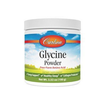 Carlson Labs Glycine Powder, 100 грамм CN10045 фото