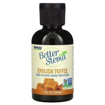 NOW Better Stevia English Toffee, 60 мл CN12648 фото