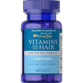 Puritan's Pride Vitamins for the Hair, 60 таблеток CN6646 фото