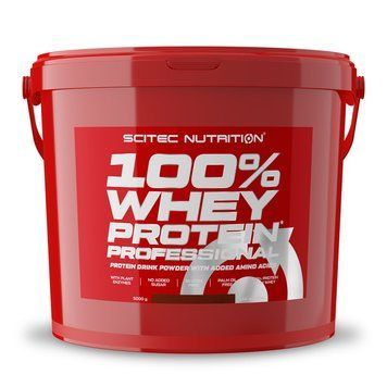 Scitec Nutrition 100% Whey Protein Professional, 5 кг - Банан CN729-1 фото