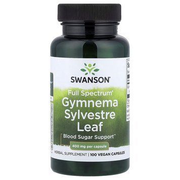 Swanson Gymnema Sylvestre Leaf 400 mg, 100 капсул CN17167 фото