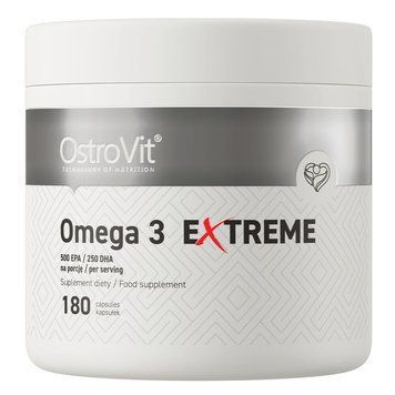 OstroVit Omega 3 Extreme, 180 капсул CN15337 фото