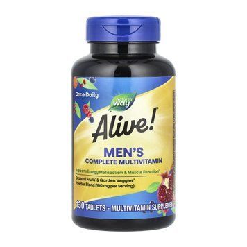 Men's Complete Multivitamin - 130 tabs 2022-10-1716 фото