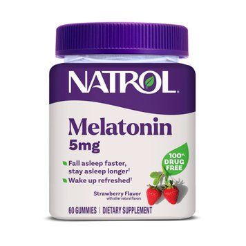Melatonin 5mg - 60 gummies (Повреждена банка) 2023-10-7910 фото