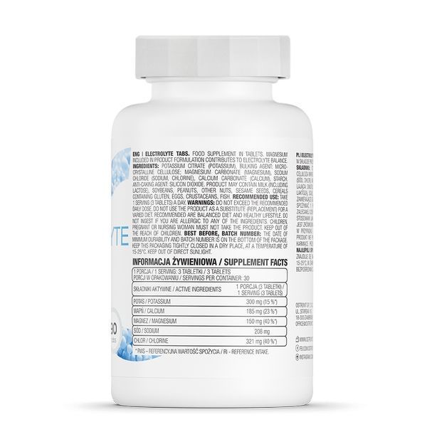 OstroVit Electrolyte, 90 таблеток CN12922 фото