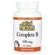 Natural Factors Complete B, 90 таблеток CN16750 фото 1