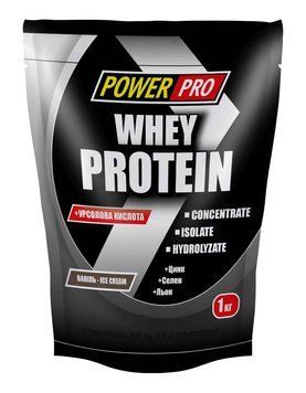 Power Pro Whey Protein, 1 кг - Ваніль CN102-2 фото