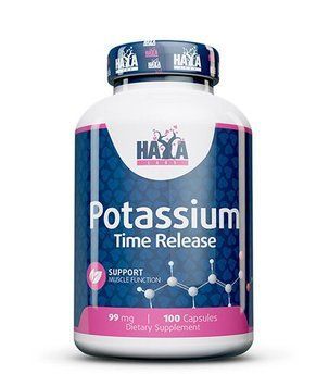 Haya Labs Potassium Time Release, 100 вегакапсул CN15827 фото
