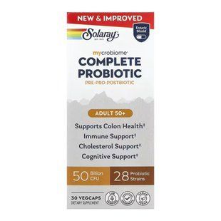 Complete Probiotic Adult 50+ - 30 vcaps 2024-11-0254 фото
