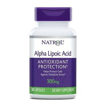 Natrol Alpha Lipoic Acid 300 mg, 50 капсул CN14137 фото