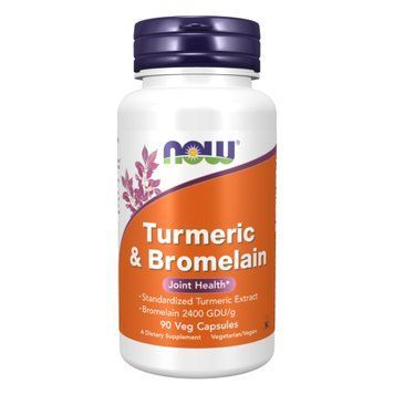 Turmeric & Bromelain - 90 vcaps 2022-10-2620 фото