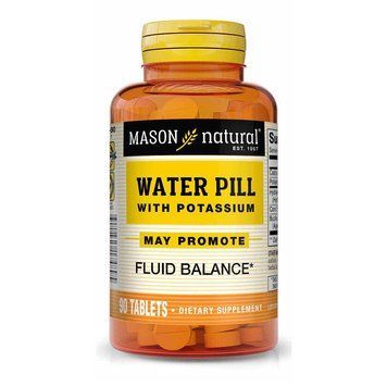 Mason Natural Water Pill With Potassium, 90 таблеток CN10986 фото