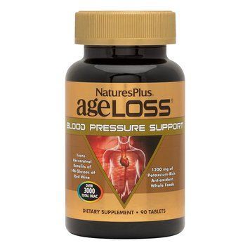 Natures Plus Age-Less Blood Pressure Support, 90 таблеток CN9727 фото