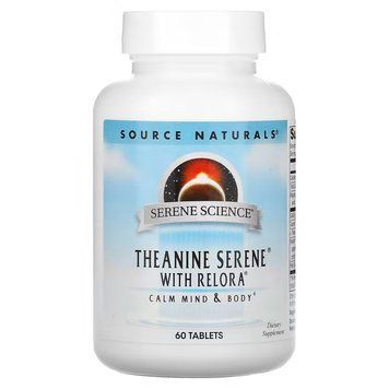 Source Naturals Serene Science Theanine Serene with Relora, 60 таблеток CN12079 фото