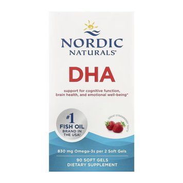 DHA - 90 softgels 2023-10-5965 фото