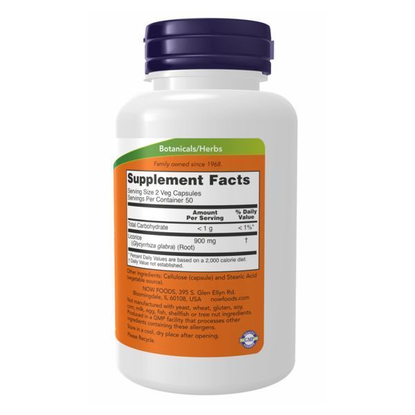 Licorice Root 450mg - 100 vcaps 2022-10-1363 фото