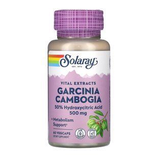 Garcinia Cambogia Fruit Ext 500mg - 60 veg caps 2023-10-3433 фото